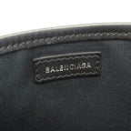 Balenciaga Navy Cabas XS · Canvas & Leather