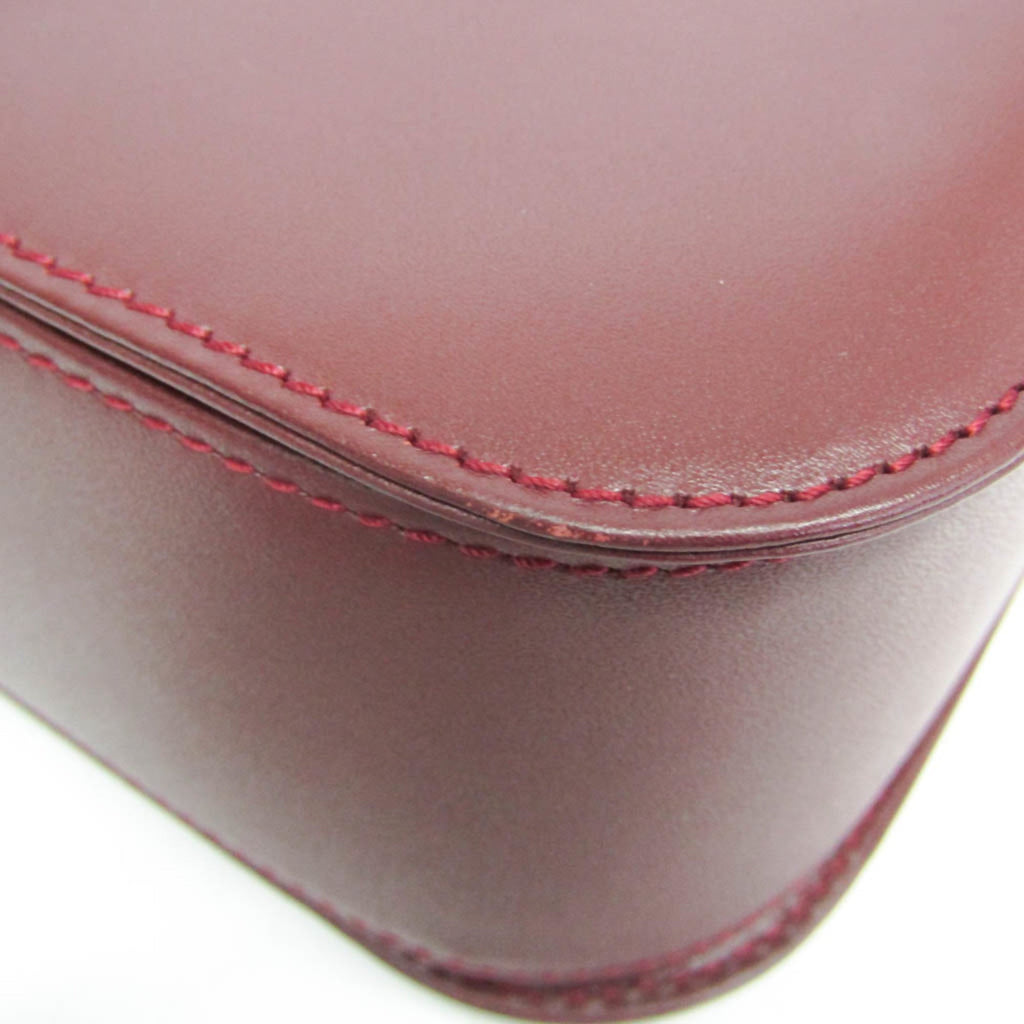 Cartier Must · Leather · Bordeaux