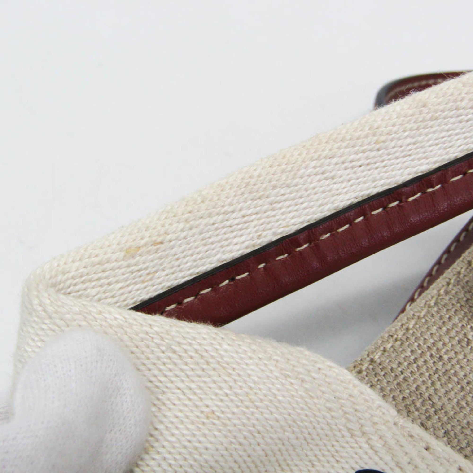 Chloé Woody Mini · Canvas & Leather