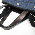 Prada Denim City Calf · Tote Bag