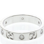 Gucci Icon · Diamond · 18K White Gold