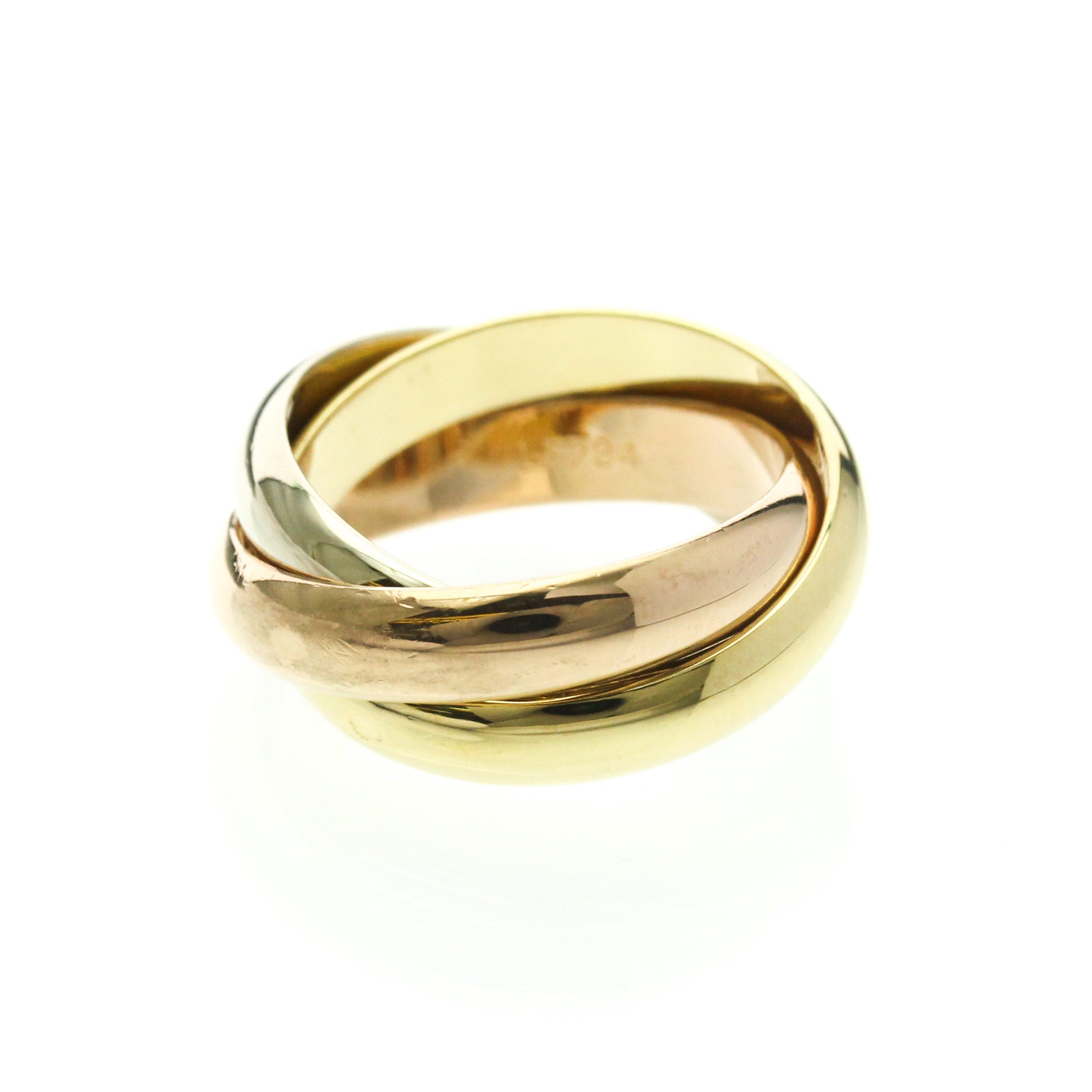 Cartier Trinity · Tri-Gold Ring