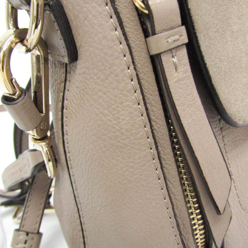 Chloé Faye · Leather & Suede Backpack