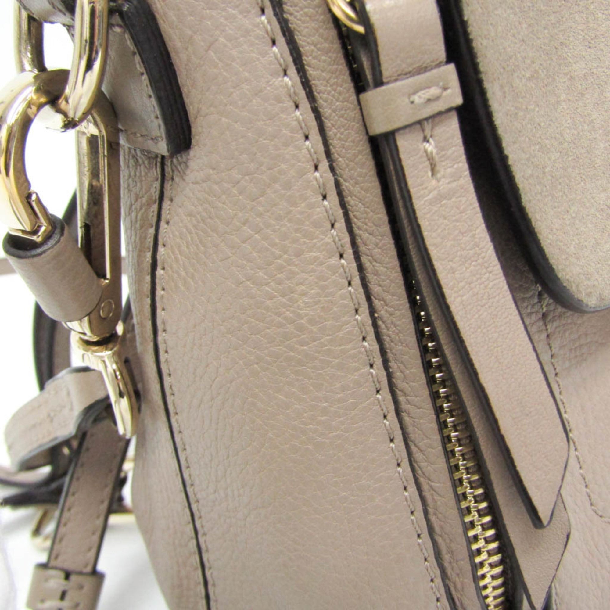 Chloé Faye · Leather & Suede Backpack