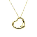 Tiffany Open Heart · 18K Yellow Gold