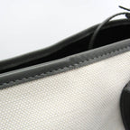 Balenciaga Navy Cabas · Canvas & Leather