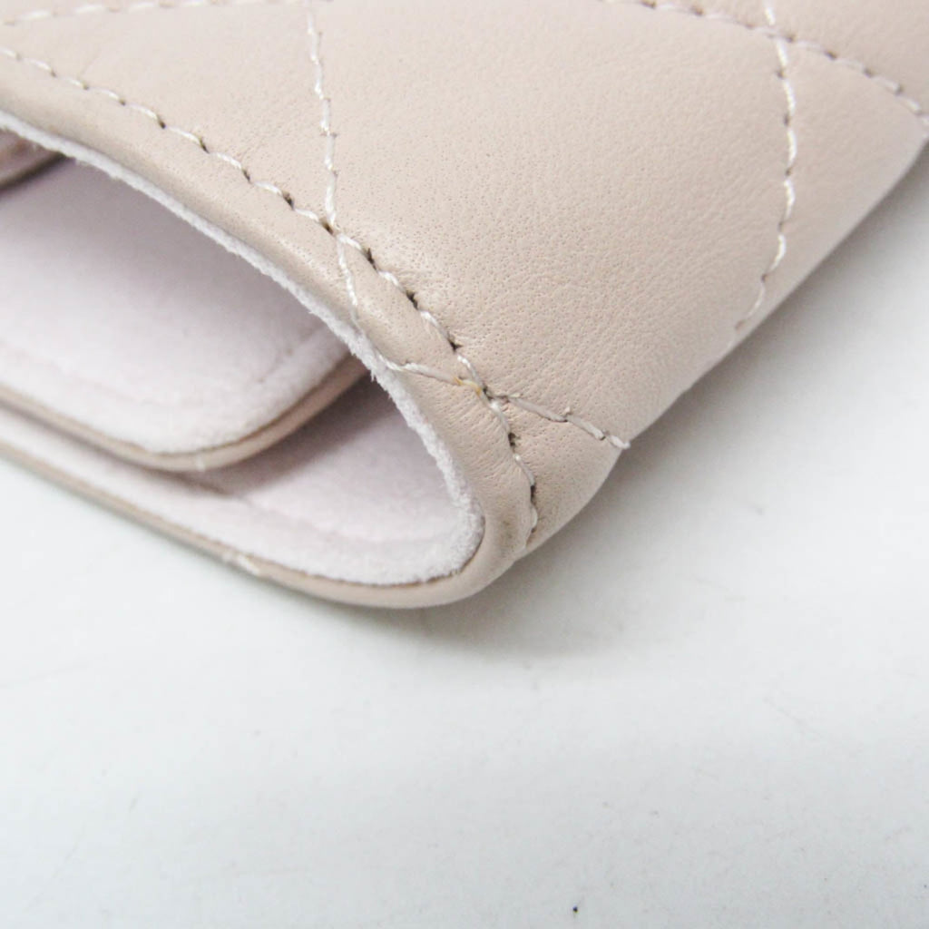 Chanel Matelassé · Jewelry Case · Lambskin