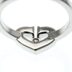 Cartier C Heart · Diamond · 18K White Gold