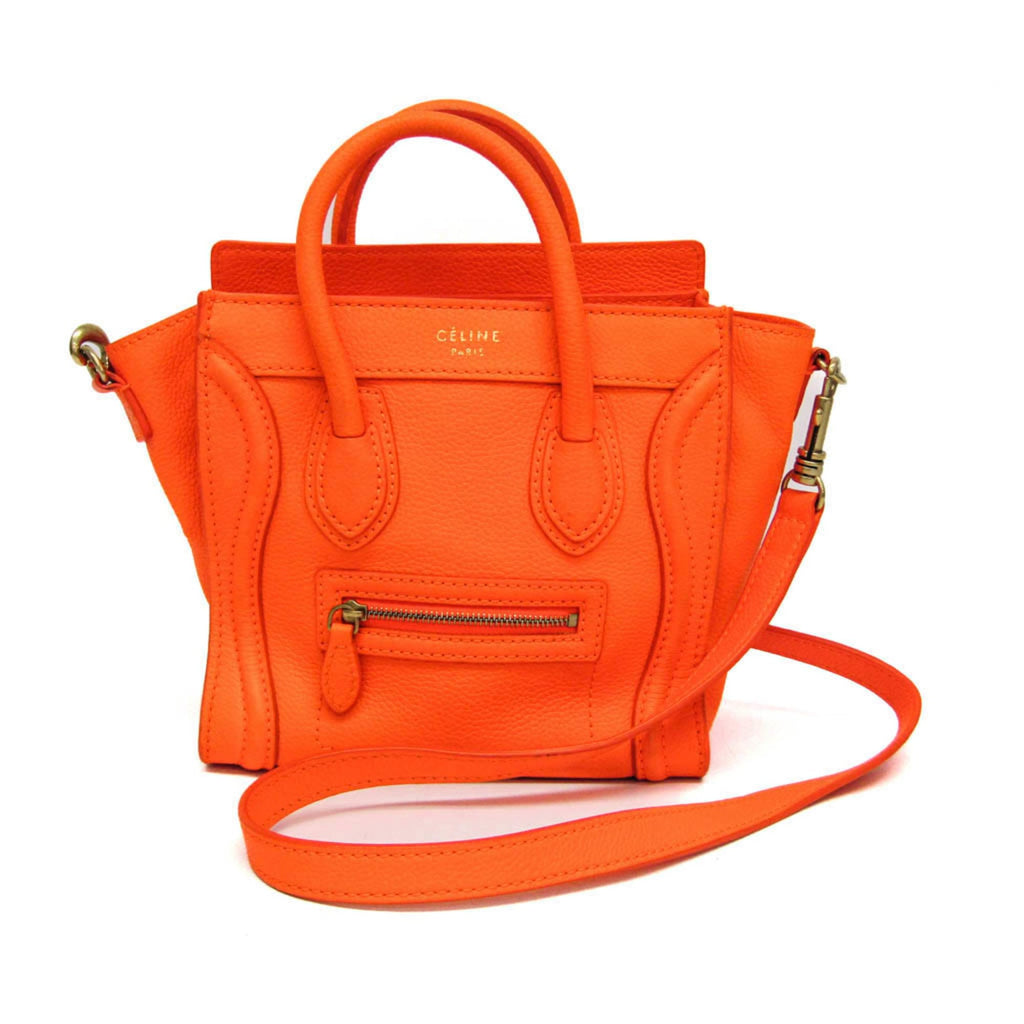 Celine Luggage Nano · Leather