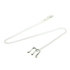 Tiffany Letter M · Sterling Silver