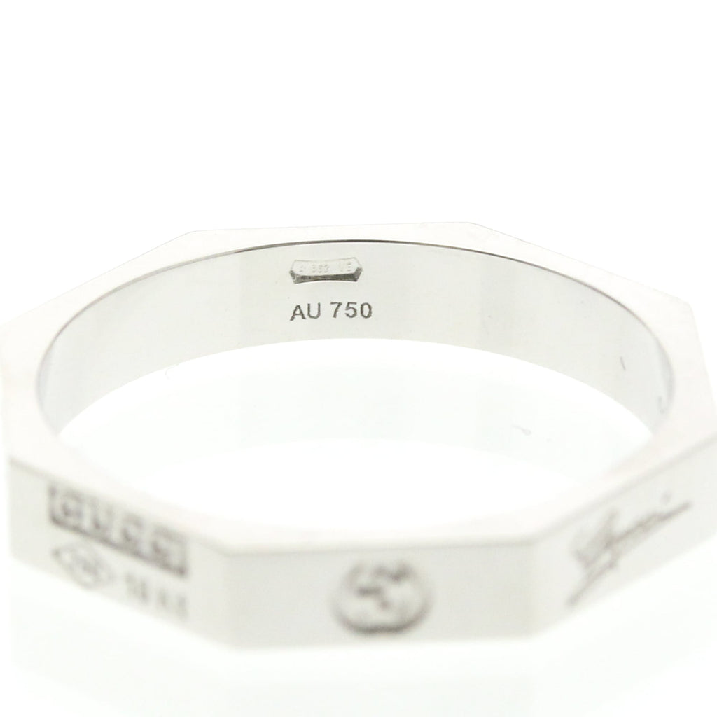 Gucci Octagonal Ring · 18K White Gold