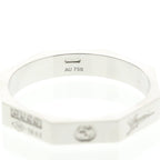 Gucci Octagonal Ring · 18K White Gold