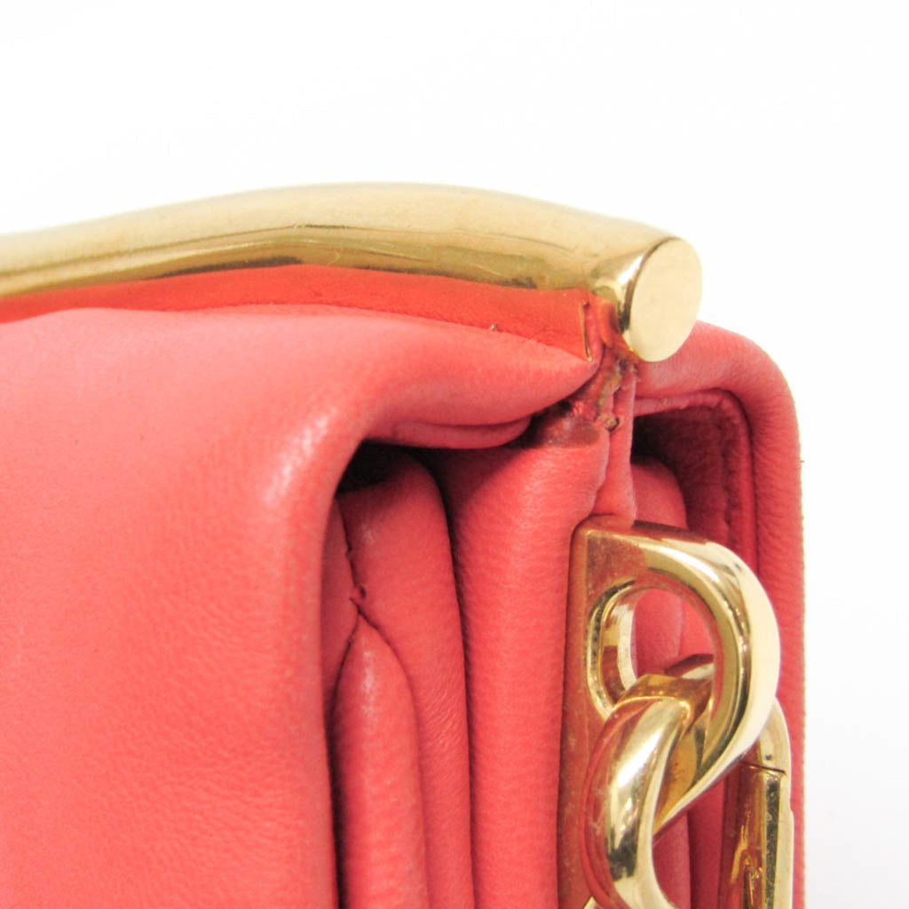 Miu Miu Chain Shoulder Pouch · Leather
