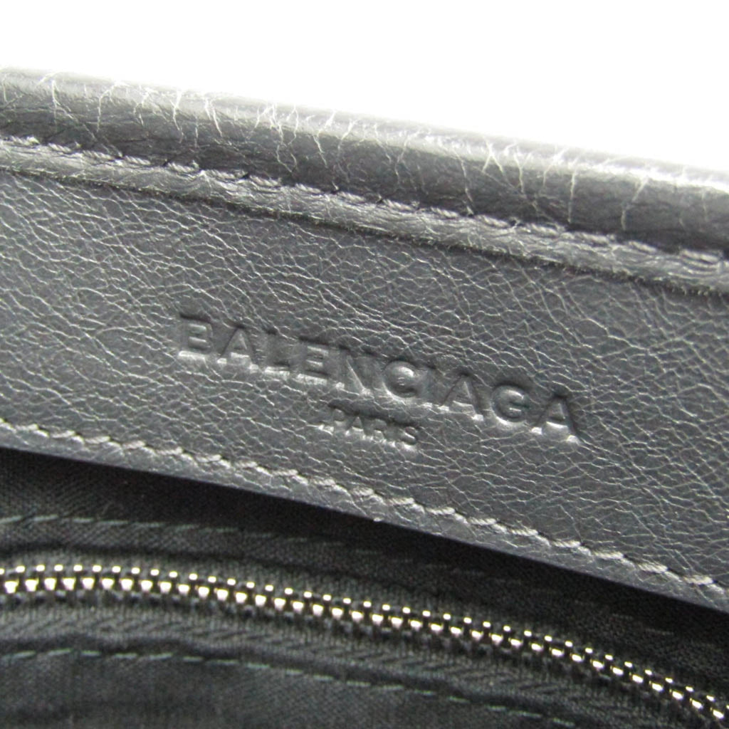 Balenciaga Navy Cabas XS · Leather