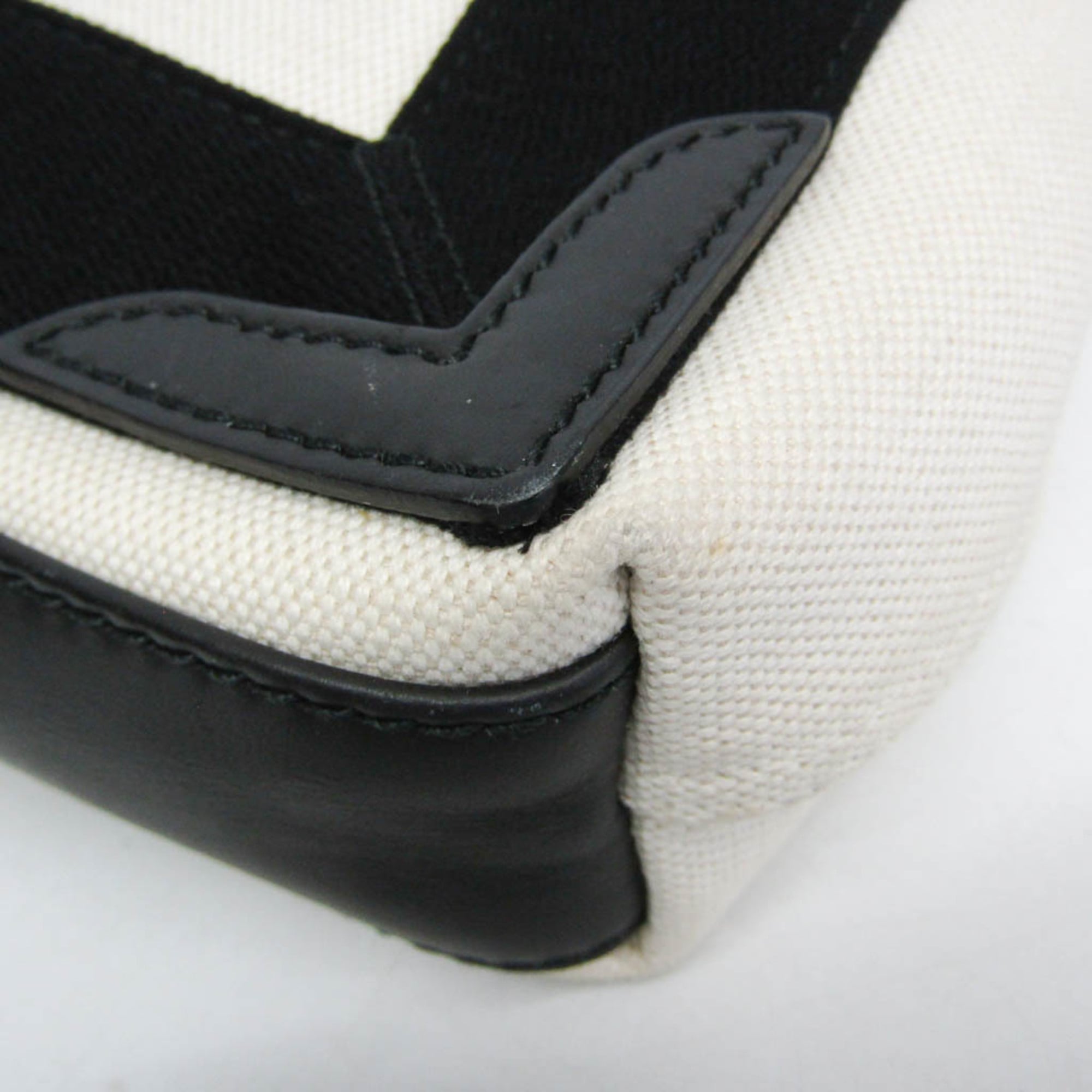 Balenciaga Navy Cabas XS · Canvas & Leather