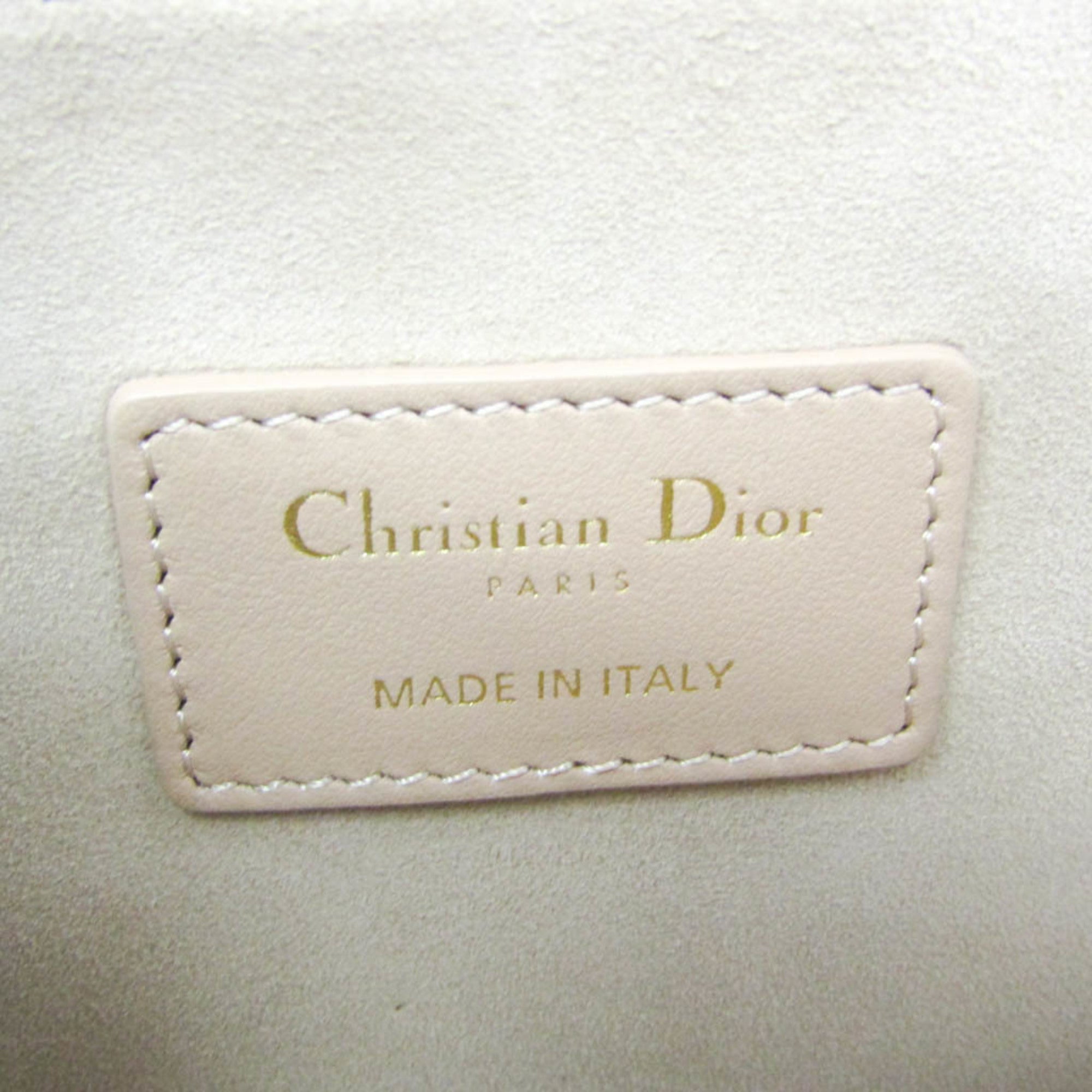 Christian Dior Striped Logo Pouch