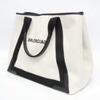 Balenciaga Navy Cabas M · Canvas