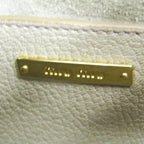 Miu Miu Madras · Leather Shoulder Bag