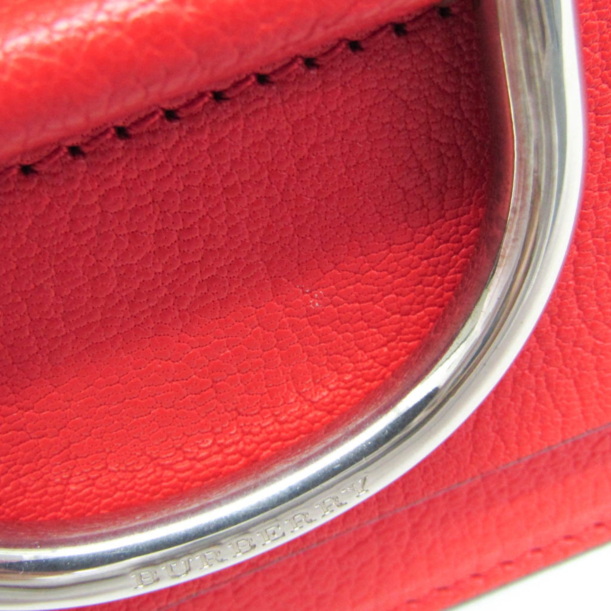 Burberry D-Ring · Leather Shoulder Bag