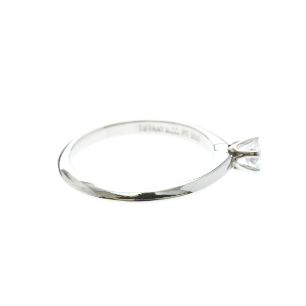 Tiffany Solitaire · 0.2ct Diamond · Platinum
