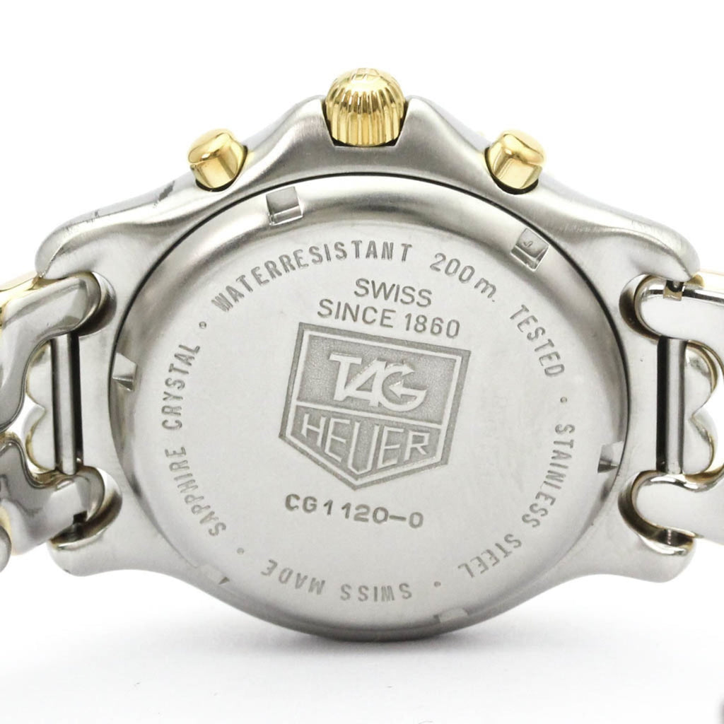 Tag Heuer Sel Chronograph · Gold Plated Steel