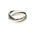 Cartier Trinity · 18K White Gold & Ceramic