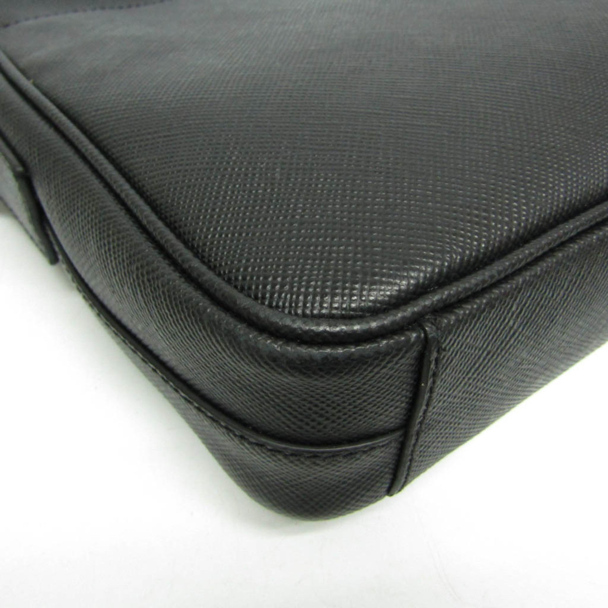 Prada Saffiano · Leather Shoulder Bag