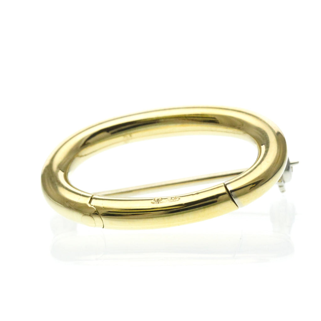 Pomellato Circle · 18K Yellow Gold · Brooch