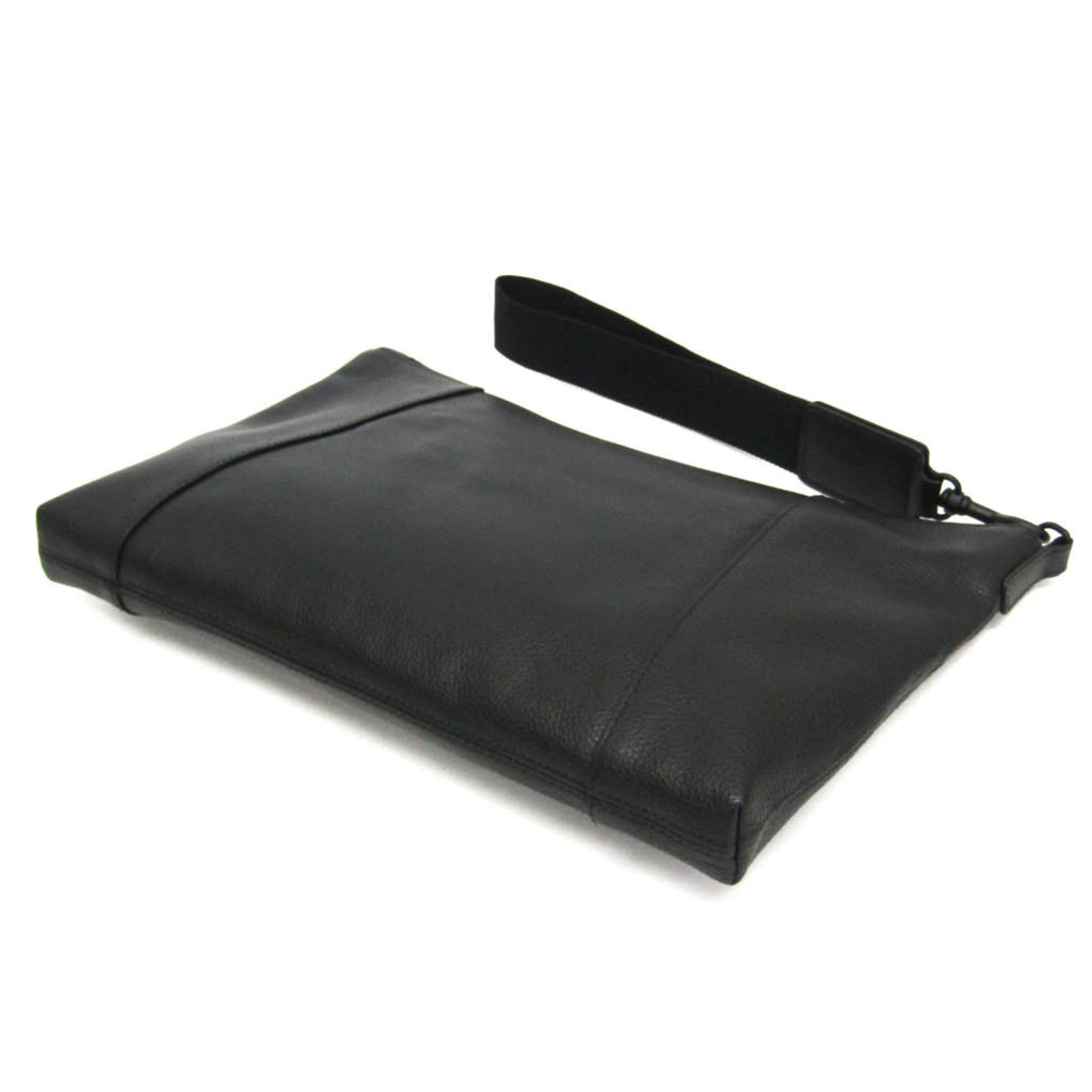 Balenciaga Hourglass · Leather Clutch