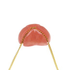 Tiffany Cross Heart · Rhodochrosite · 18K