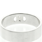 Hermès H d'Ancre · 18K White Gold · Diamond