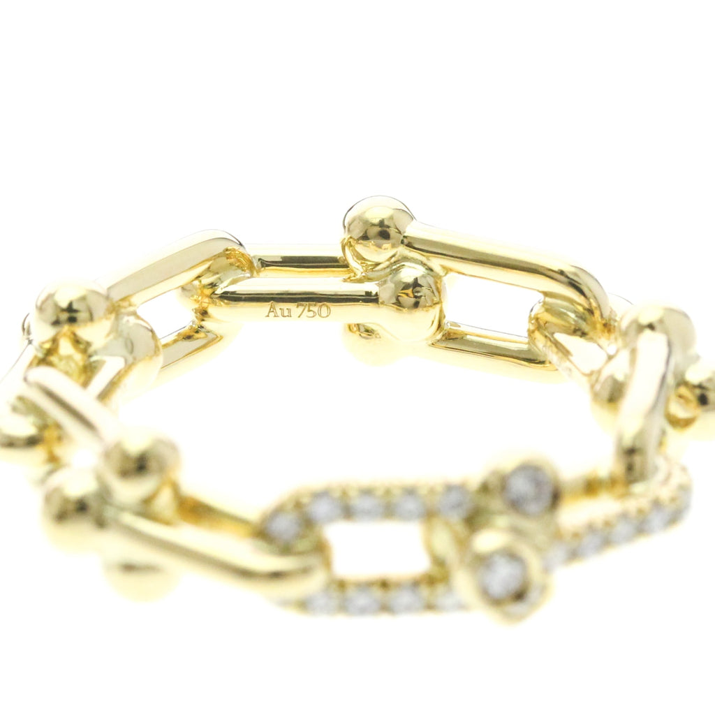 Tiffany Hardware · 18K Yellow Gold · Diamond · Size 7 (EU 57.5)