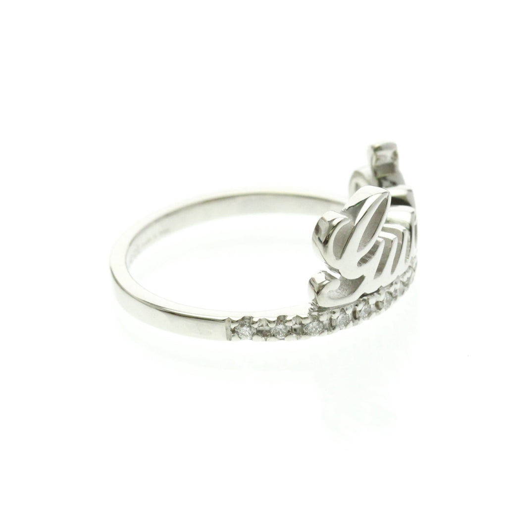 Gucci Logo Signature · 18K White Gold · Diamond
