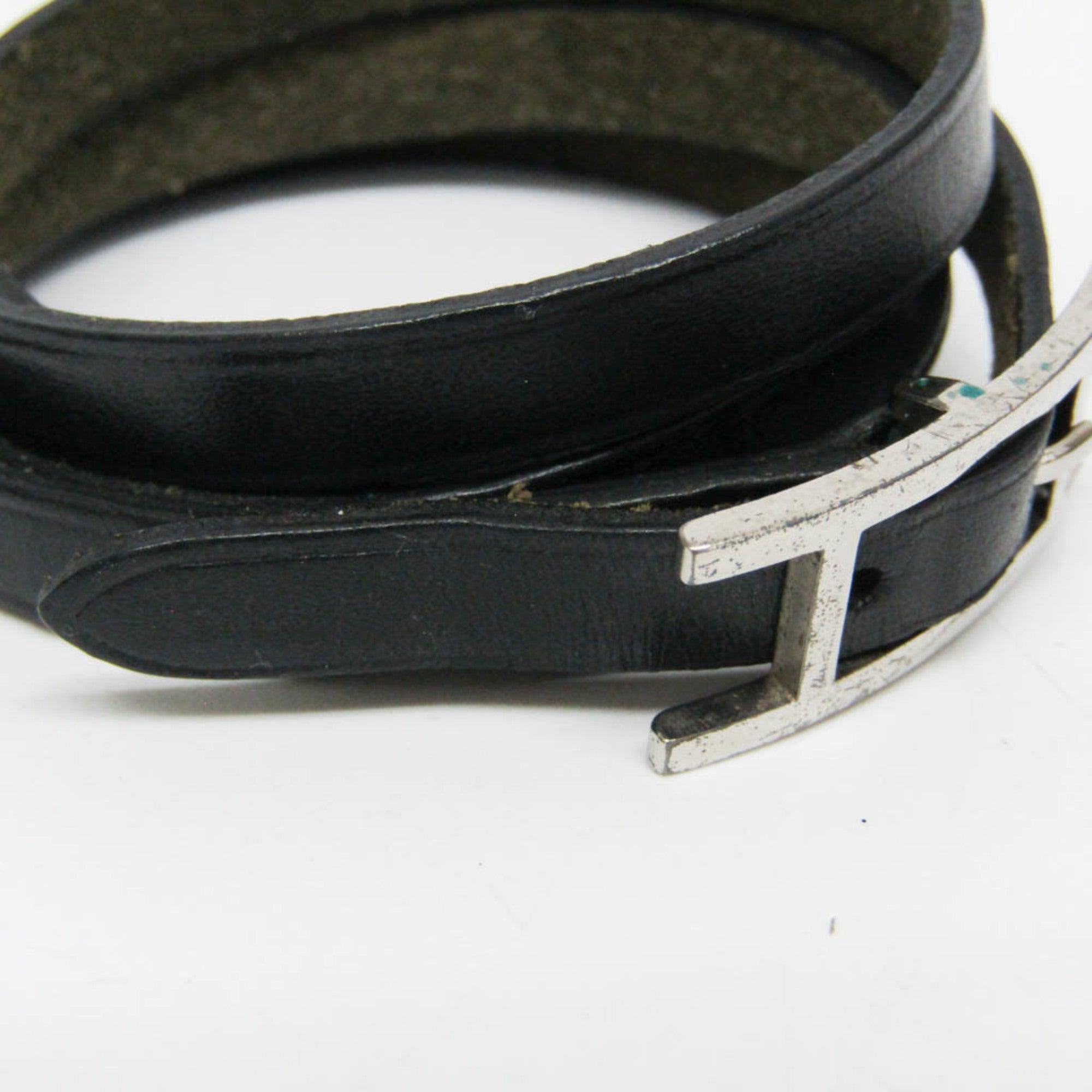 Hermès Hapi · 4-Row Leather Bangle