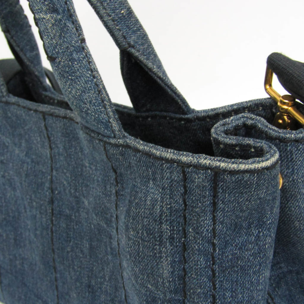 Prada Canapa · Denim Tote