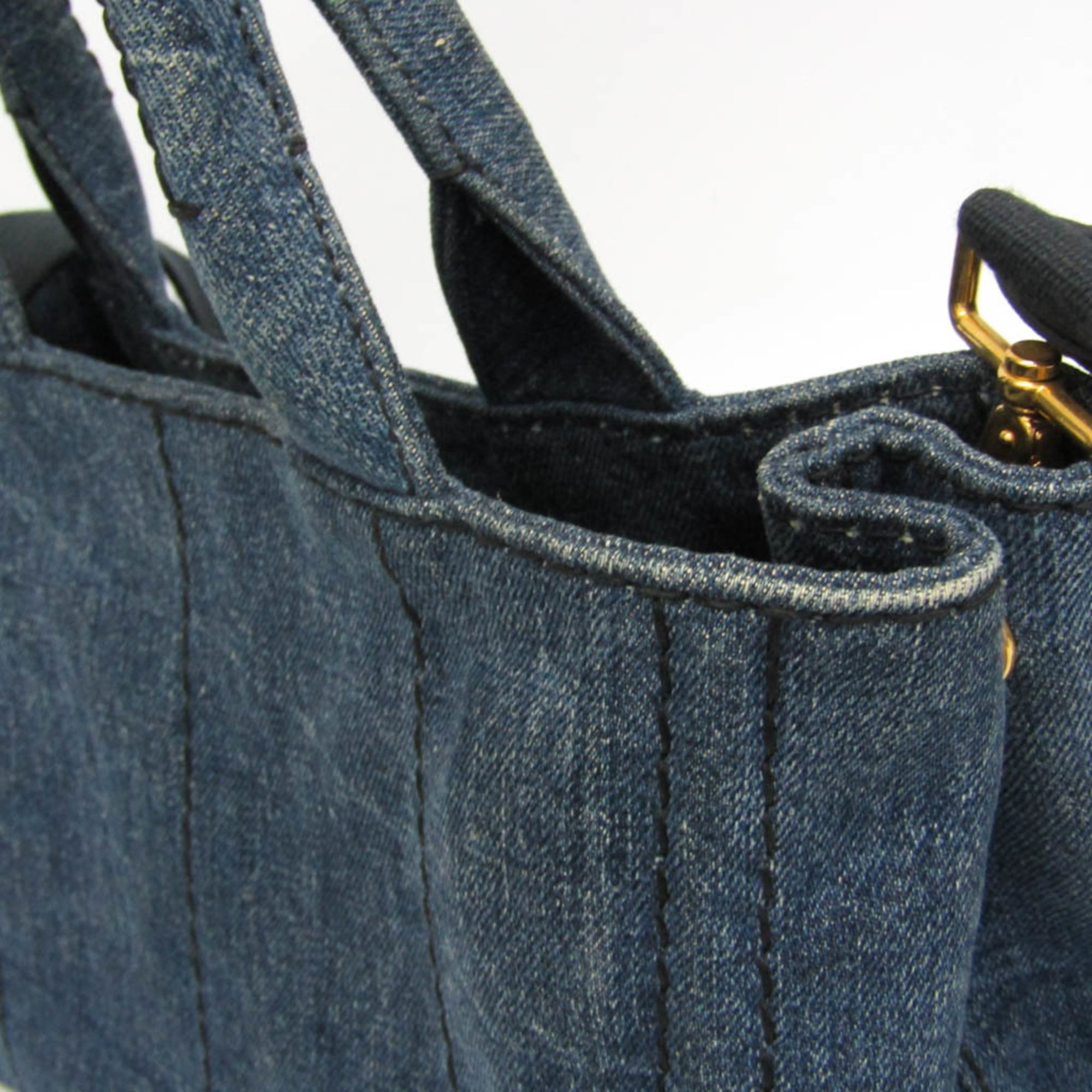 Prada Canapa · Denim Tote