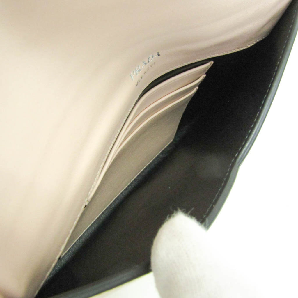 Prada Envelope Chain · Leather Clutch
