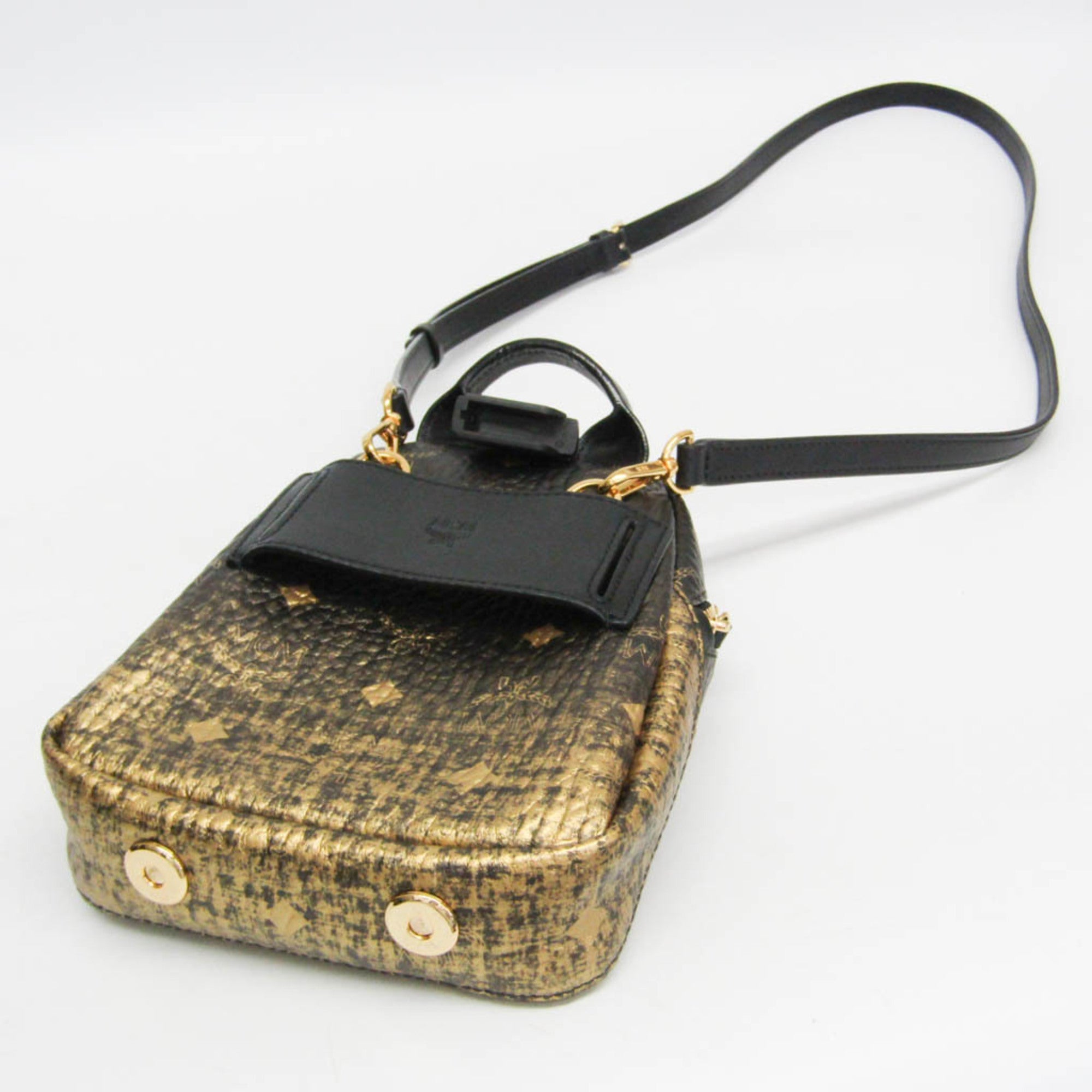 MCM Visetos Triple Body · Coated Canvas