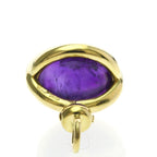 Pomellato Amethyst Charm · 18K Yellow Gold