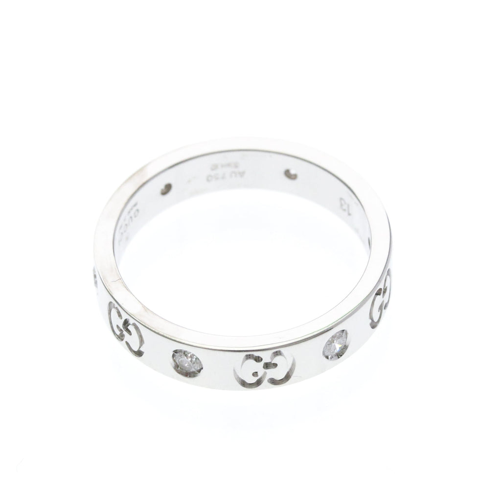 Gucci Icon · Diamond · 18K White Gold