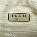 Prada Bow Metal · Leather Handbag
