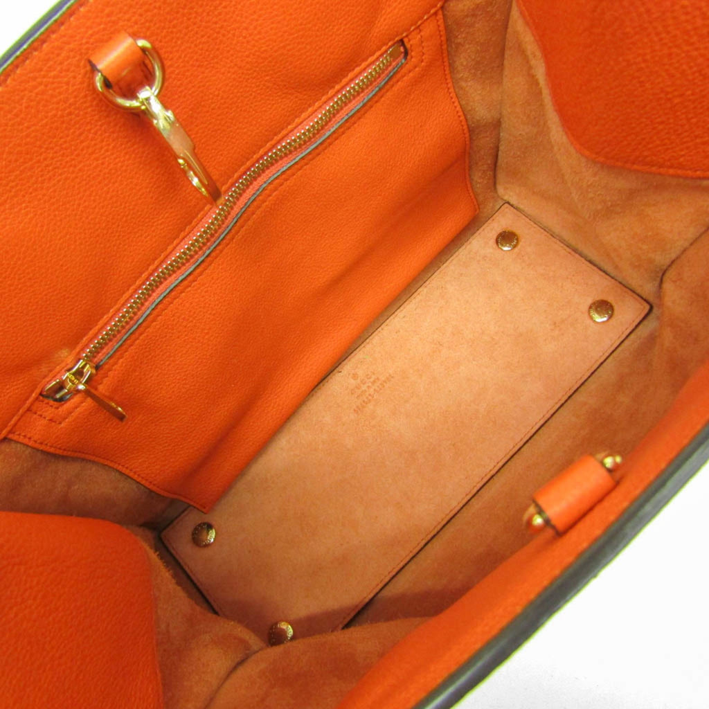 Gucci Logo Tote · Leather