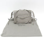 Balenciaga · Embossed Leather Shoulder Bag