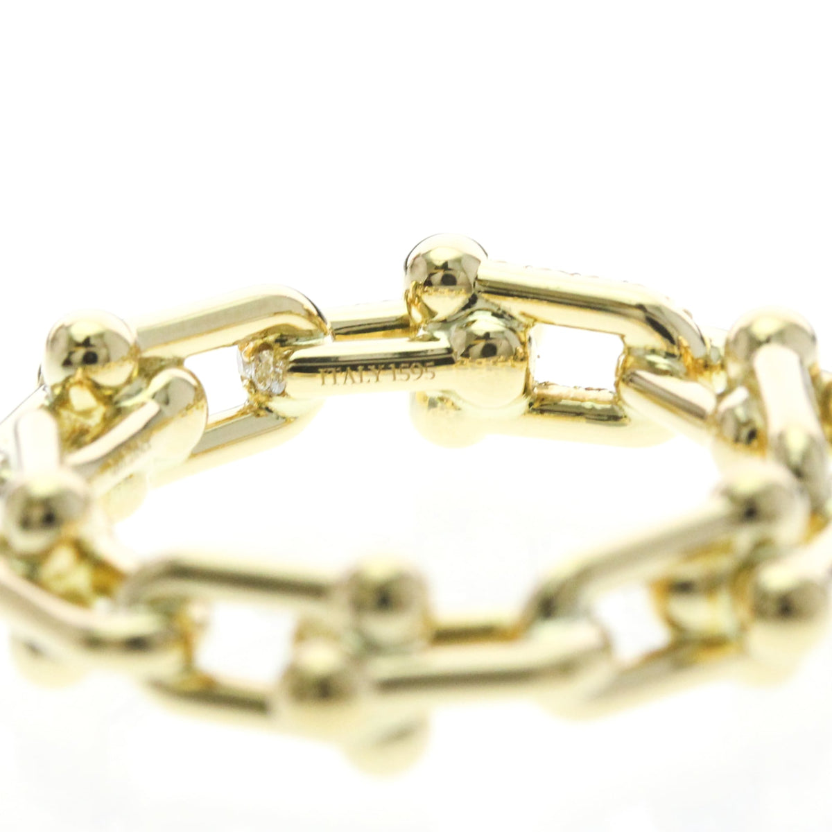 Tiffany Hardware Link · 18K Yellow Gold