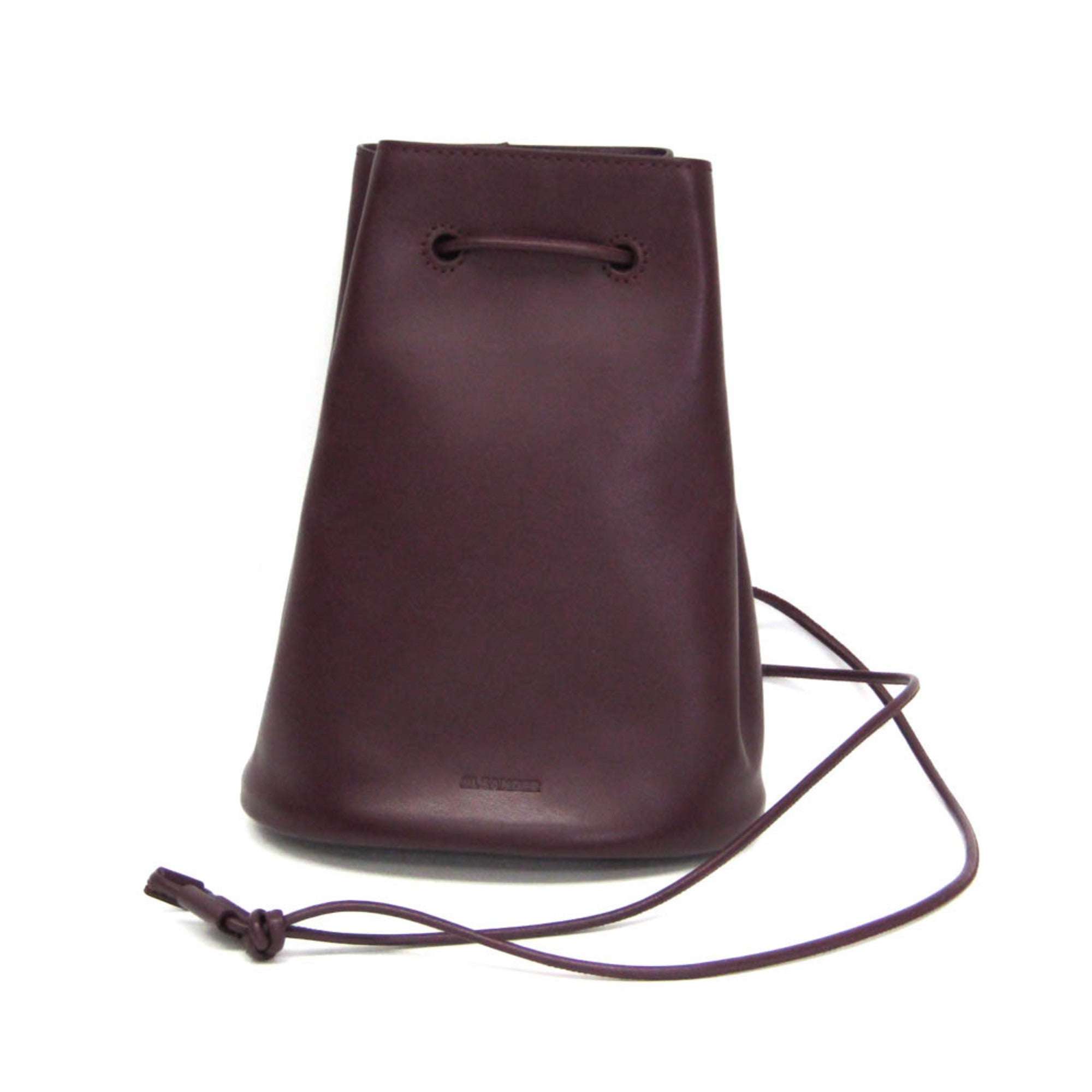 Jil Sander Drawstring Crossbody · Leather