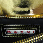 Marni Trunk Mini · Metallic Leather