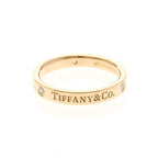 Tiffany Flat Band · Diamond · Rose Gold