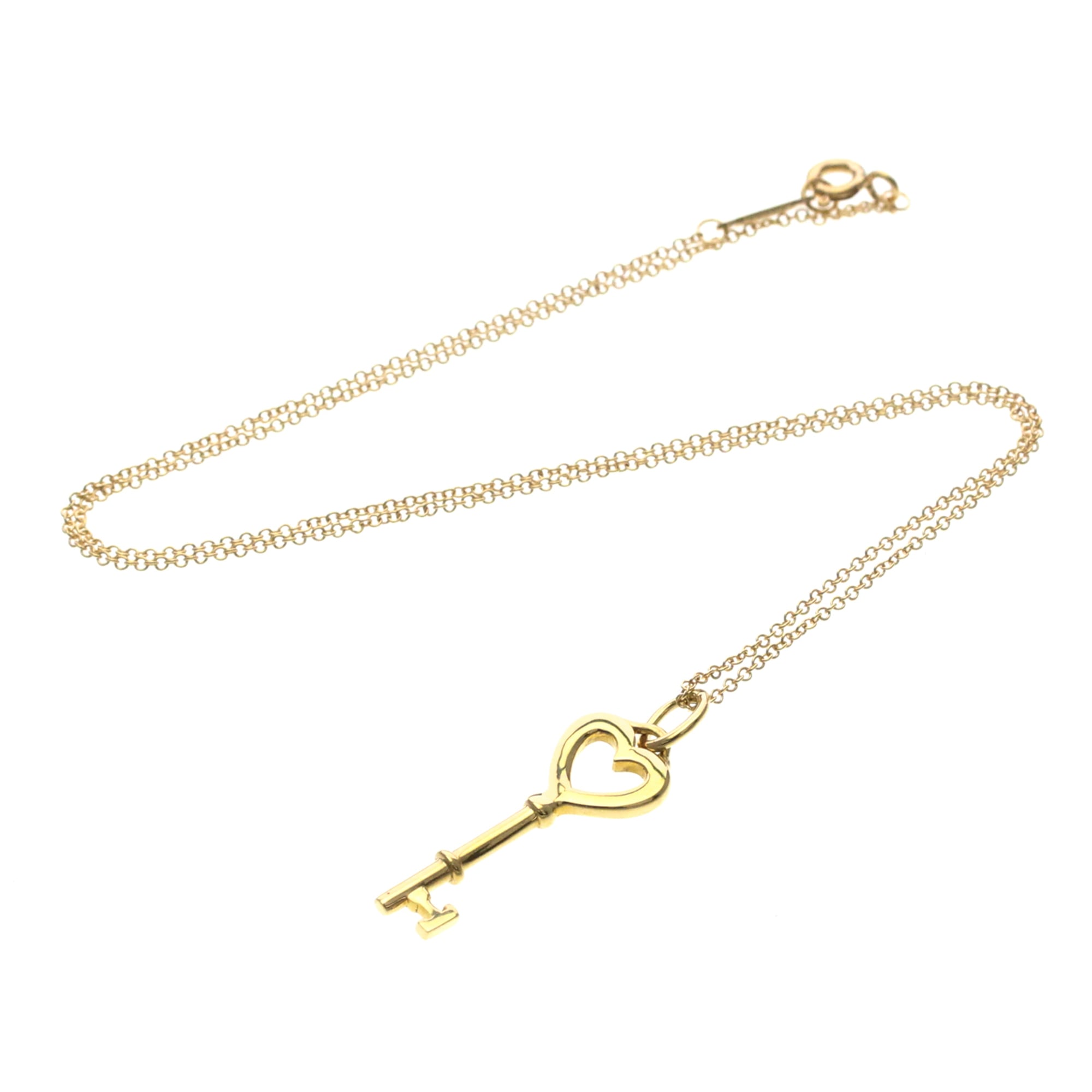 Tiffany Heart Key · Rose Gold Necklace