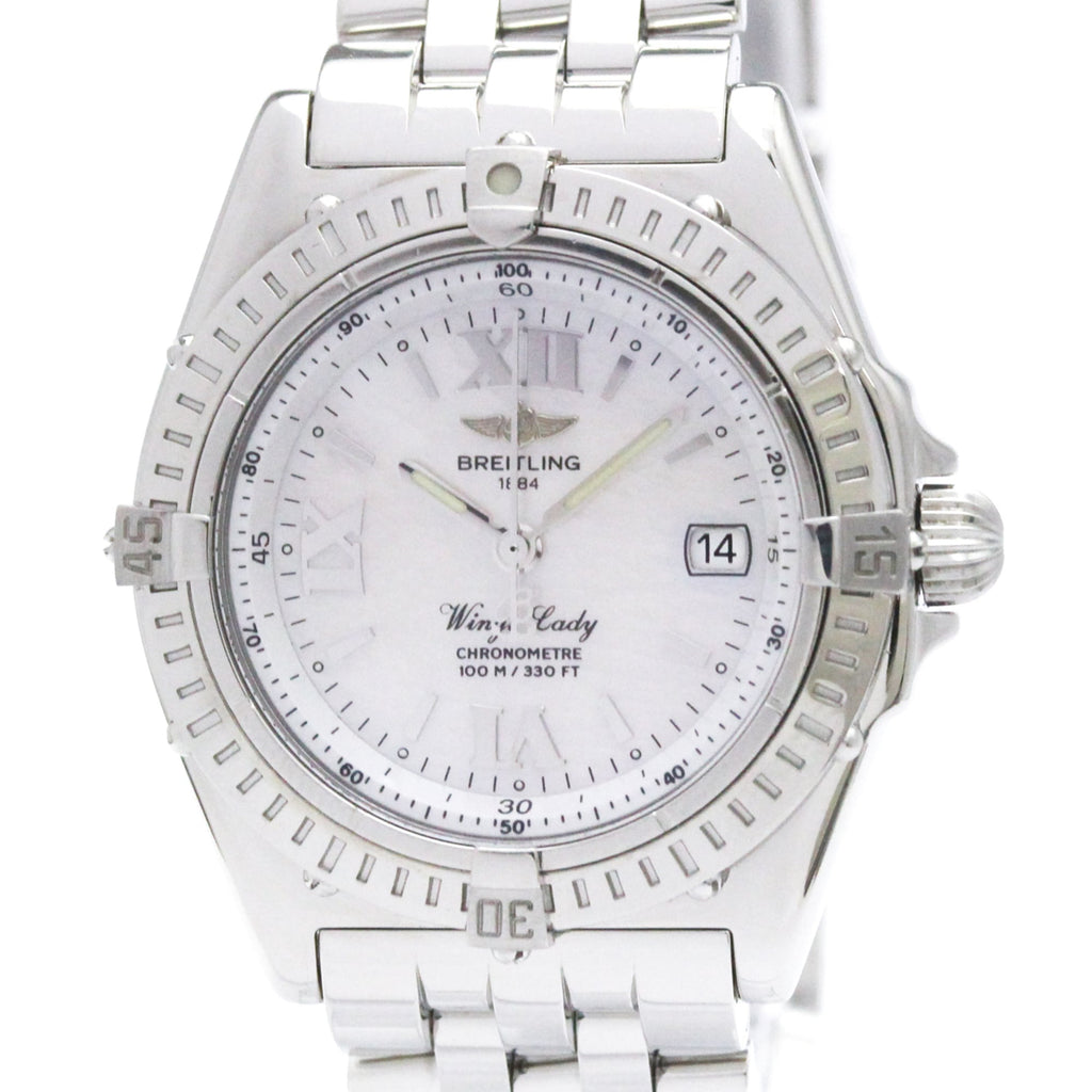 Breitling Wings · Mother-of-Pearl · Steel