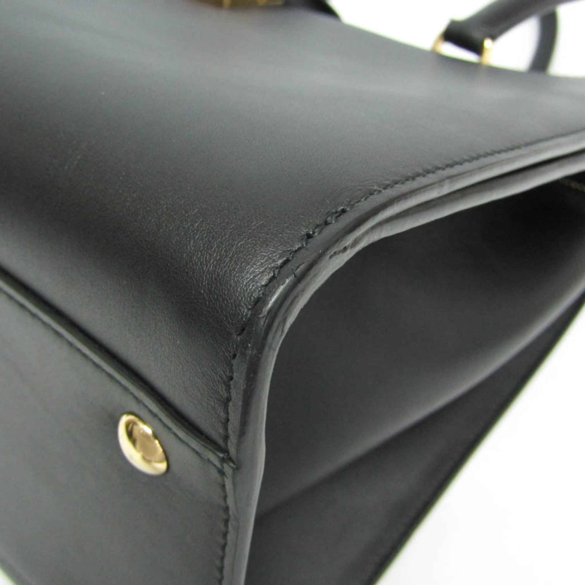 Salvatore Ferragamo Gancini · Leather Tote